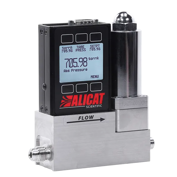 Alicat PCX 压力控制器,带金属密封件,提供卓越的泄漏保护