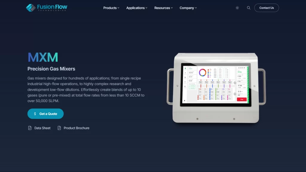 旧的 Fusion Flow 网站