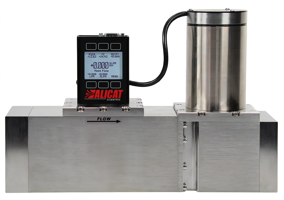 Alicat 将质量流量范围增加到 12,000 SLPM